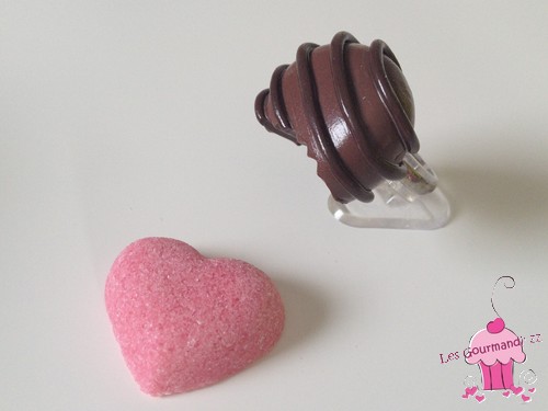 Bague chocolat fourré au caramel