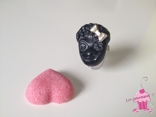 Bague tête de nègre