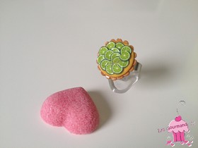 Bague Tarte au citron