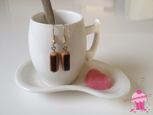 Boucle pendante Eclair