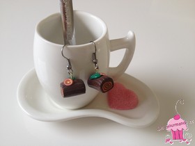 Boucle pendante roulé