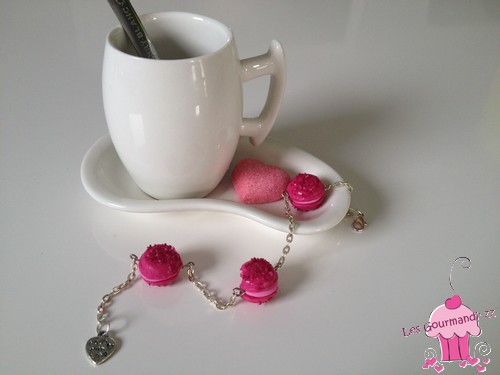 Bracelet suite de macarons