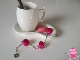 Bracelet suite de macarons