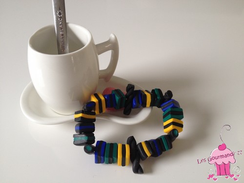 Bracelet élastique de réglisses