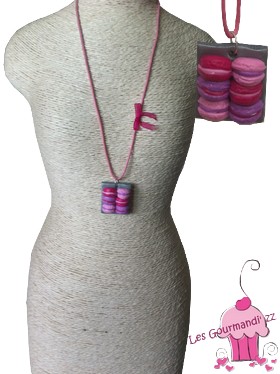 Collier 6 macarons