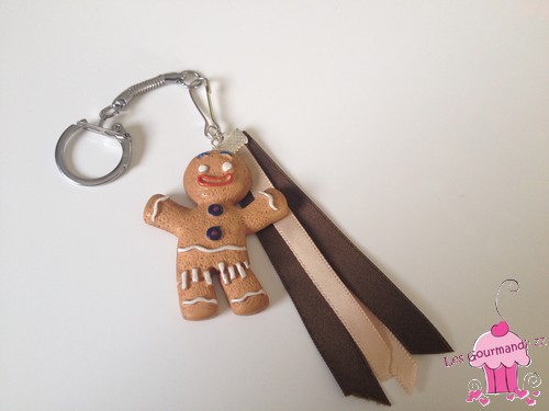 Porte clef Mr Pain d'épice